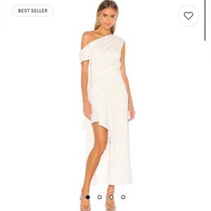 NWT Elliatt Pallas Dress in White - Size Small (with flaws)